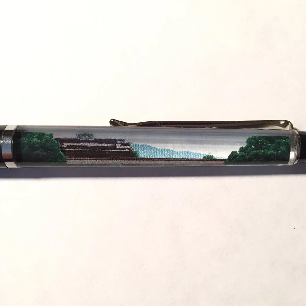 Trains Magazine Floaty Pen NS New York Central Engine Moves Railroad Railway